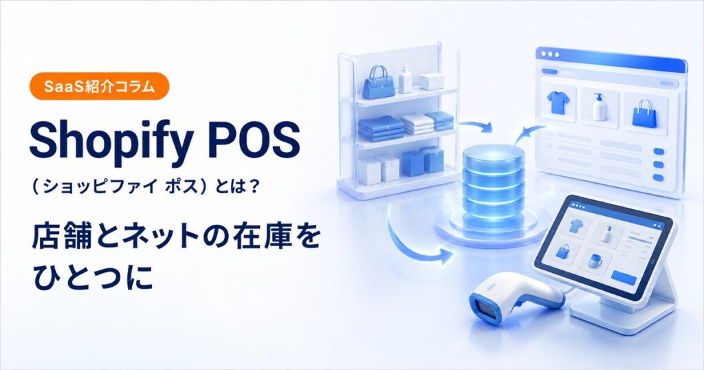 Shopify POSで店舗とネットの在庫を一元管理する