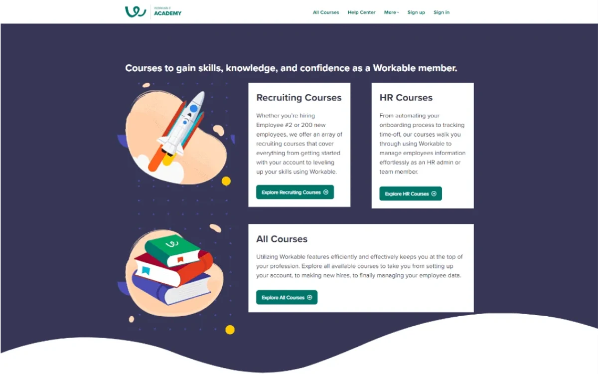 Workable Academyの公式導入事例画像